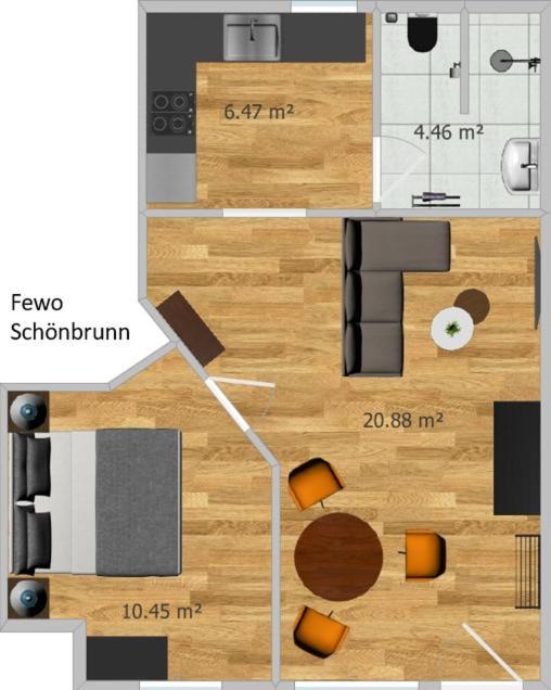 Pension & Ferienwohnung Oberhof 810 M Exterior foto